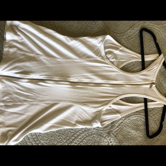 Zipper Back Razorback Tank - Picture 2 of 2